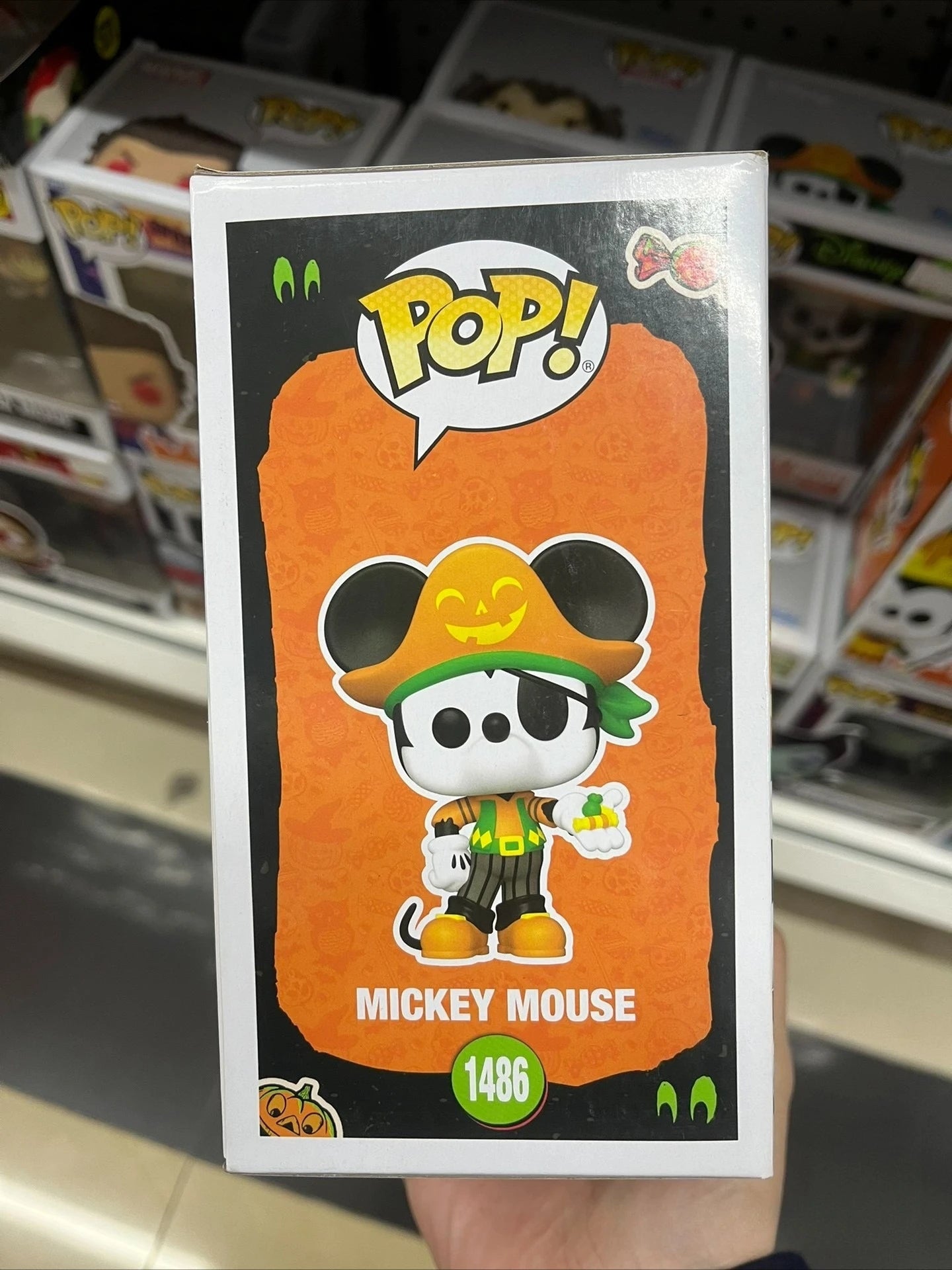Funko Pop Original Disney Mickey Maus Halloween Limited Edition Vinyl Anime Figur Figürchen Puppe Modell Spielzeug Geschenk