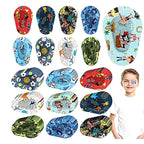 5 Stück Augenschutz für Kinder Mädchen Jungen Sehhilfe Heiß Neu Amblyopie-Augenpflaster Adhäsive Augenpflaster Medizinische sterile Augenpads