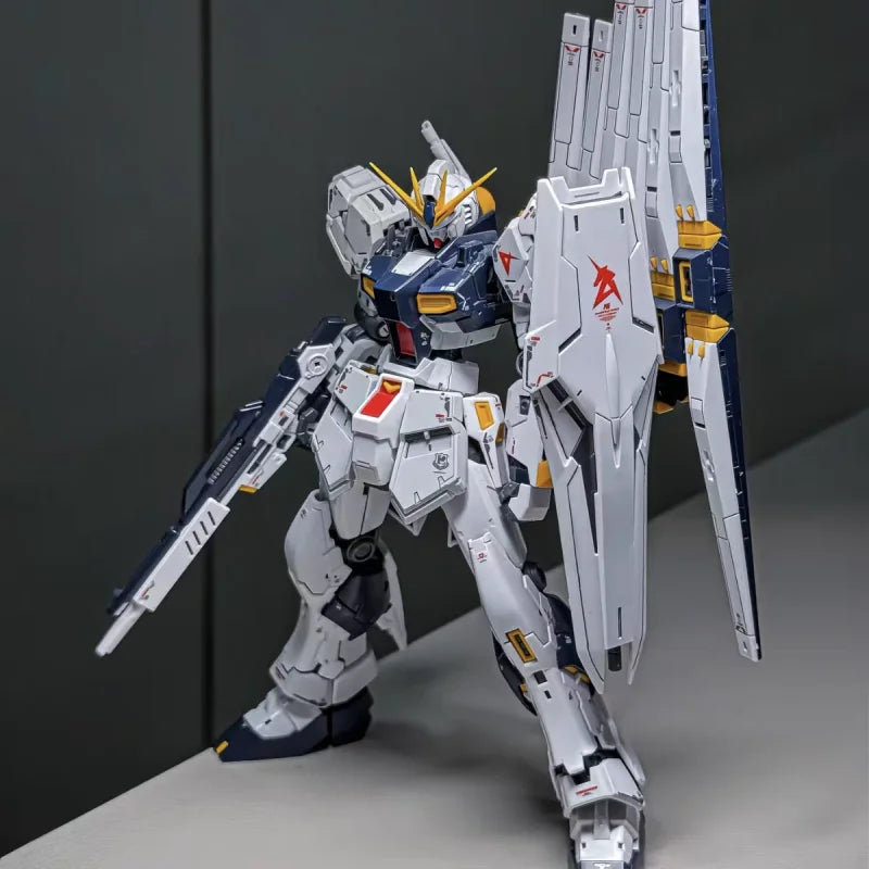 【AUF LAGER】CHANGLONG Modell Rg 1/144 5502 Rx-93 V Montagemodell Bewegliche Gelenke Sammler-Roboterbausätze Spielzeugmodelle Weihnachtsgeschenk