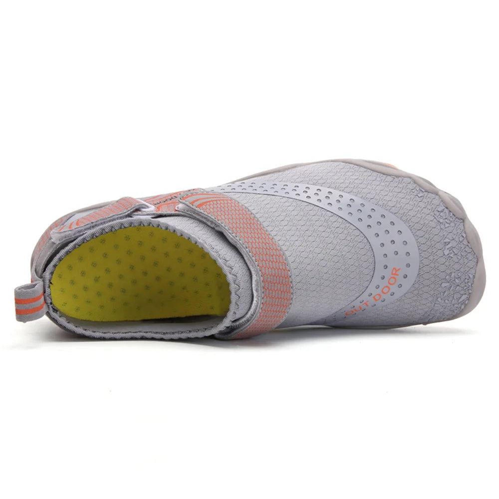 Herren Damen Wasserschuhe Schnell Trocknend Rutschfest Fünf-Finger-Schuhe Outdoor-Watschuhe Schwimmschuhe Barfuß Aquaschuhe Leichte Sneakers