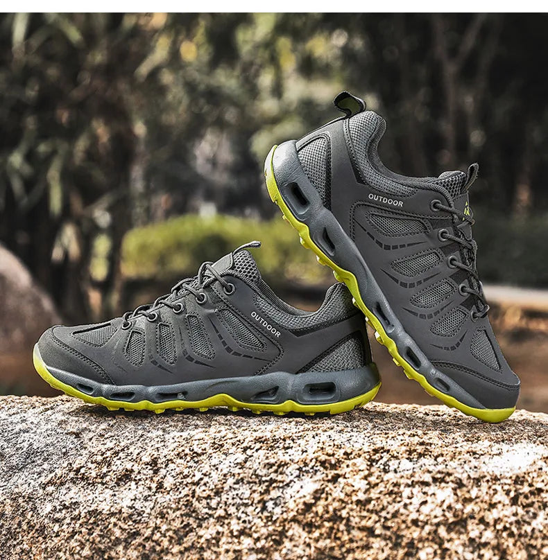 Summer Mens Trekking Shoes Hiking Shoes Women Trail Running Shoes Outdoor Sneakers Upstrem Aqua Water Shoes Hike Anti-Skid Grip