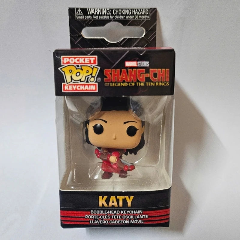 2026 Funko Schlüsselanhänger Ranger Rot Blau Pink Minion Kevin Otto Stuart Spider Spot Vash Ahsoka Inuyasha Homer Sam Sally Figuren Spielzeug