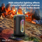 ZEALOT_MP1 Tragbarer Bluetooth-Lautsprecher 60W StormBox Blast Outdoor Wireless Lautsprecher IPX6 Wasserdichter Party Camping Lautsprecher 12H ZEAL
