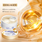 Kollagen-Augenmaske, tief feuchtigkeitsspendend, strafft die Haut um die Augen, Augenpflege, Anti-Aging-Hautpflege, verjüngt die Haut