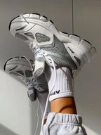 Damen Luxus Chunky Sneakers 2025 Trend Fashion Mesh Atmungsaktive Schuhe für Herren Sport Laufen Freizeit Damen Fitness Vulkanisierte