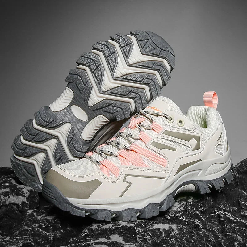 2025 Hiking Shoes Men Women Mesh Sneakers Breathable Fashion Mountain Shoes Boy Spring Autumn Summer Work Shoes Outdoor Trekking