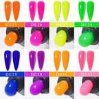 24-teiliges Set 20ml Poly Nail Extension Gel Kit Mini-UV-Lampe Versiegelung mit Basislack Überlack Professionelles Poly-UV-Nagelgel-Kit Starter-Kit