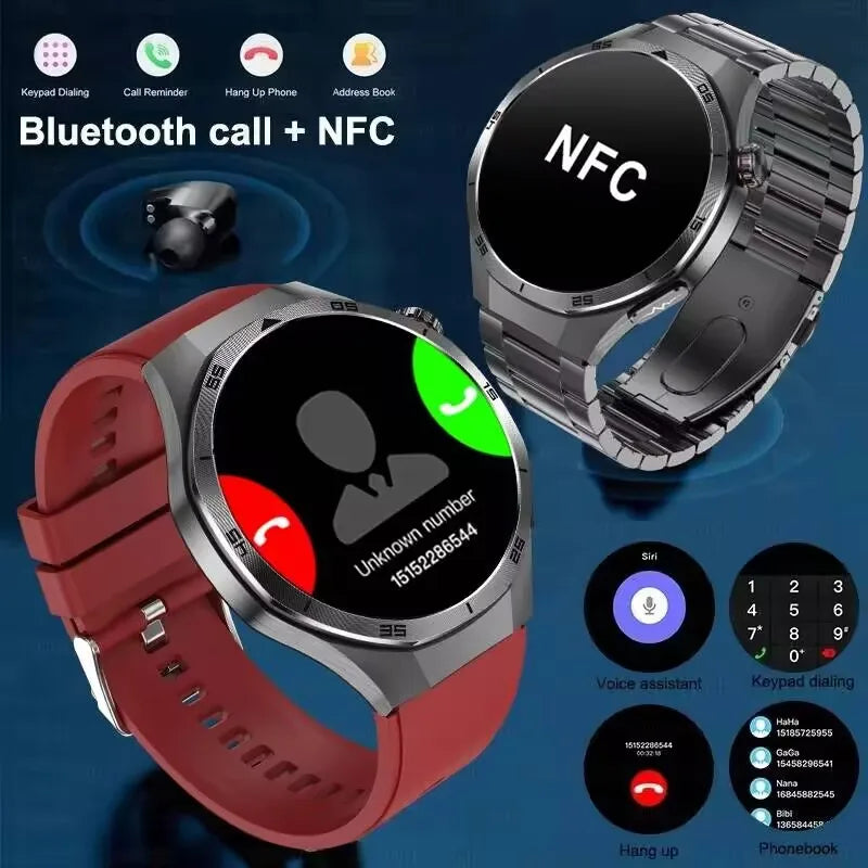 2026 Neue Smartwatch für Pflegeberufe mit EKG+PPG Gesundheitsanalyse Blutdruck Lipide Harnsäure Drahtlose HD-Anruf Smartwatch Herren Damen