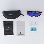 ROCKBROS Fahrrad Polarisierte Brille MTB Rennrad Sonnenbrille UV400 Fahrrad Sonnenschutz Leicht Unisex Fahrrad Sportausrüstung