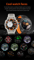 2026 Neue T-Rex 3 Ultra 1100mAh Smartwatch 5ATM Wasserdicht Outdoor Sport GPS Track Herzfrequenz Kompass Bluetooth Anruf Smartwatch