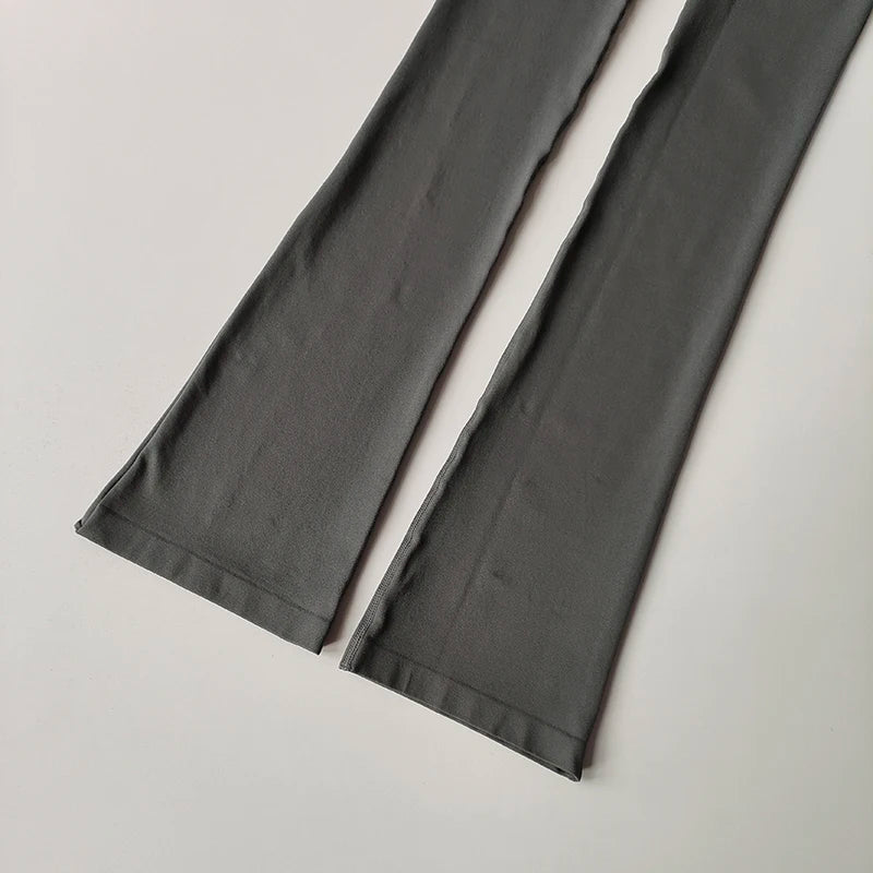 High-Waist Kompressionshose ohne sichtbare Nähte, Mikro-Schlag Yoga Outdoor-Bekleidung Nahtlose Elastische Fitnesshose Shaping Leggings
