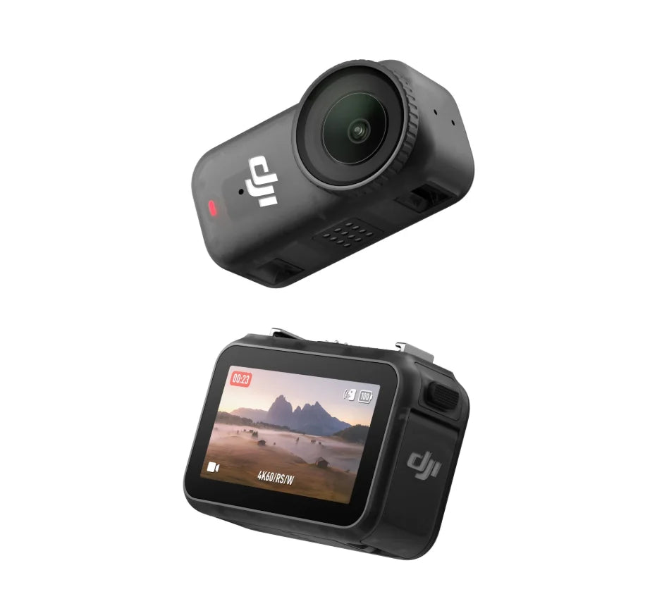 DJI OSMO NANO Leichte Sport-Action-Videokameras 1/1,3″-Sensor 143° Weitwinkel Tragbare Kamera für Radfahren, Laufen, Vlogging