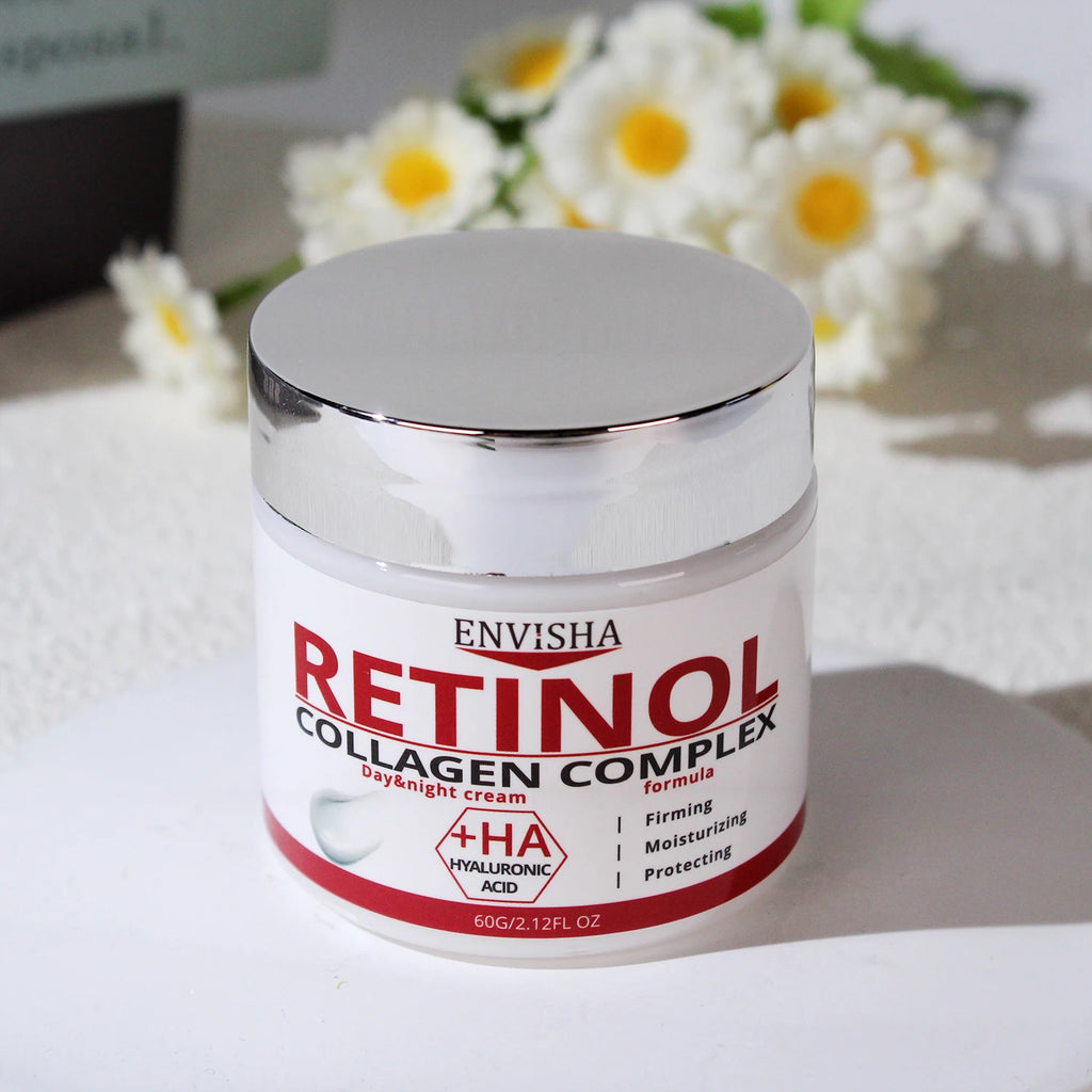 Gesichtspflege Retinol Collagen Komplex Creme Spendet tiefe Feuchtigkeit Strafft Nährt Verjüngt Glättet Schönheit Gesundheit