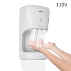 AIKE Automatischer Händetrockner mit Tropfschale, Wandmontage, Hochgeschwindigkeits-Trockner, 10-15s Schnelle Trocknung, Modell AK2632, 1400-1650W