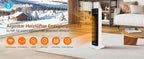 Aigostar Energiespar-Heizlüfter mit Thermostat, 2000W PTC Keramik-Heizlüfter mit Fernbedienung, 70° Oszillation, 4 Modi