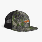 Mens Hunting Hat Camouflage Structured Mesh Baseball Cap Adjustable Classic Mens Fishing Outdoor Sports Hat Breathable