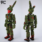 9L3D Gedruckte FNAF Freddy Fazbear's Pizza Springtrap Spielzeug Actionfiguren Anime Modell Lucky13 Dummy13 Titan13 Ornamente Geschenke