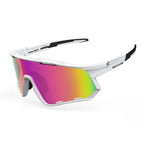 BUCKLOS Polarisierte Fahrradbrille UV400 Rennrad-Mountainbike-Brille TR-90 Rahmen Winddichte Outdoor-Sportbrille Fahrradteile