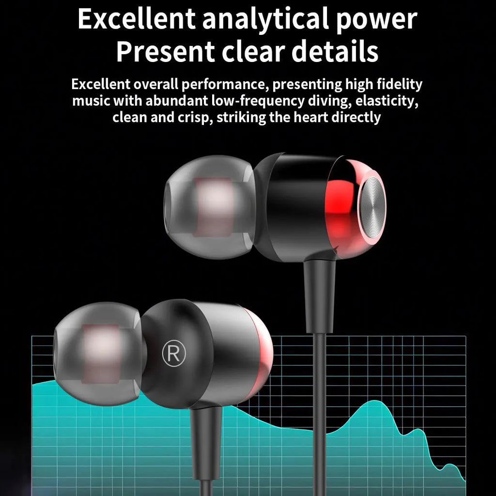 EARDECO TypeC/3.5mm Kabelgebundene Kopfhörer mit Mikrofon Lautstärkeregler Musik-Headset mit Bass Handy-Ohrhörer für Samsung Huawei Xiaomi