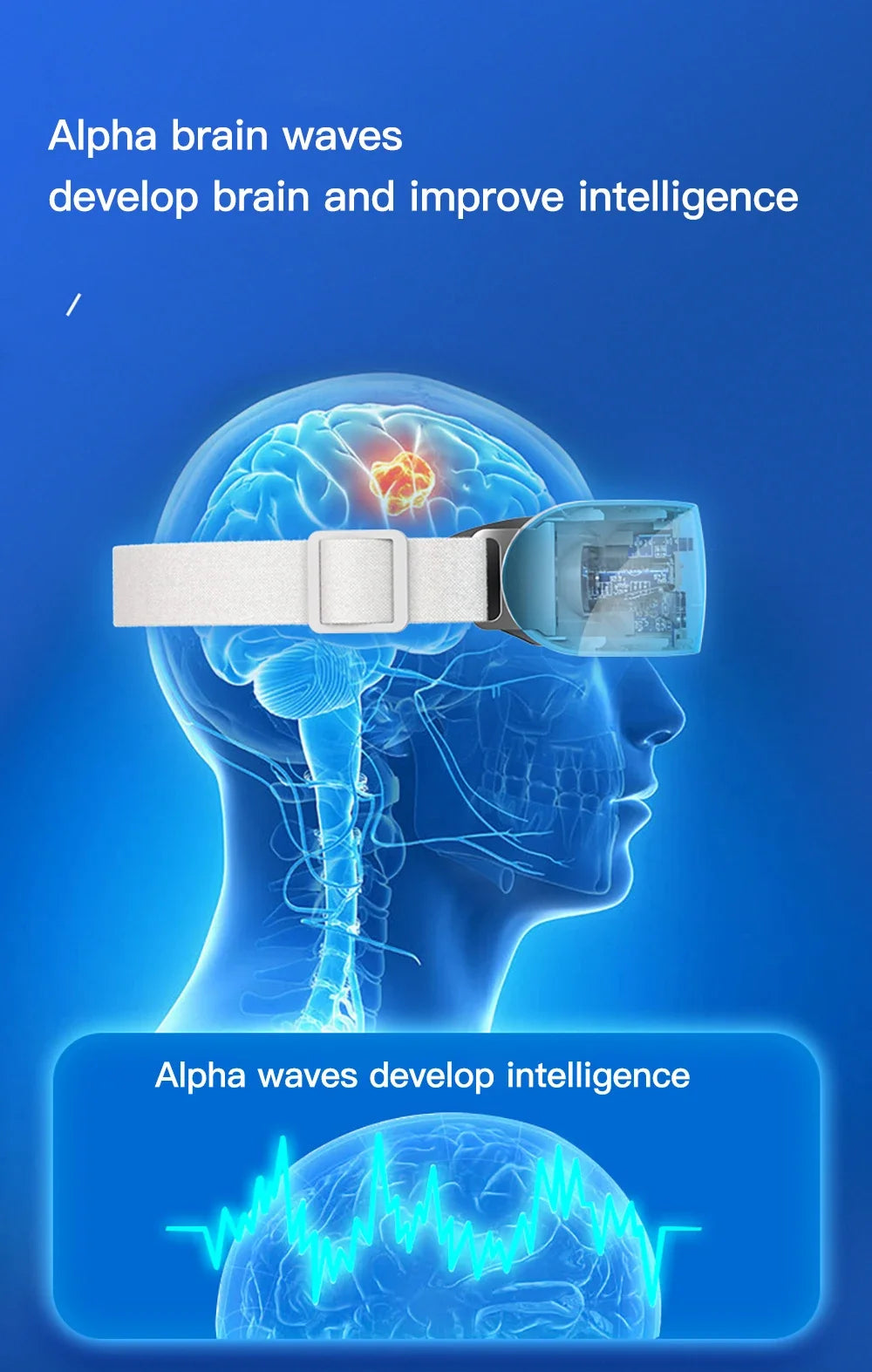 Visionswiederherstellungs-Augenmassagegerät Grünes Licht Vision Recovery Trainingsinstrument EMS Akupressur Augenschutz Wiederherstellung Kurzsichtigkeit Kind