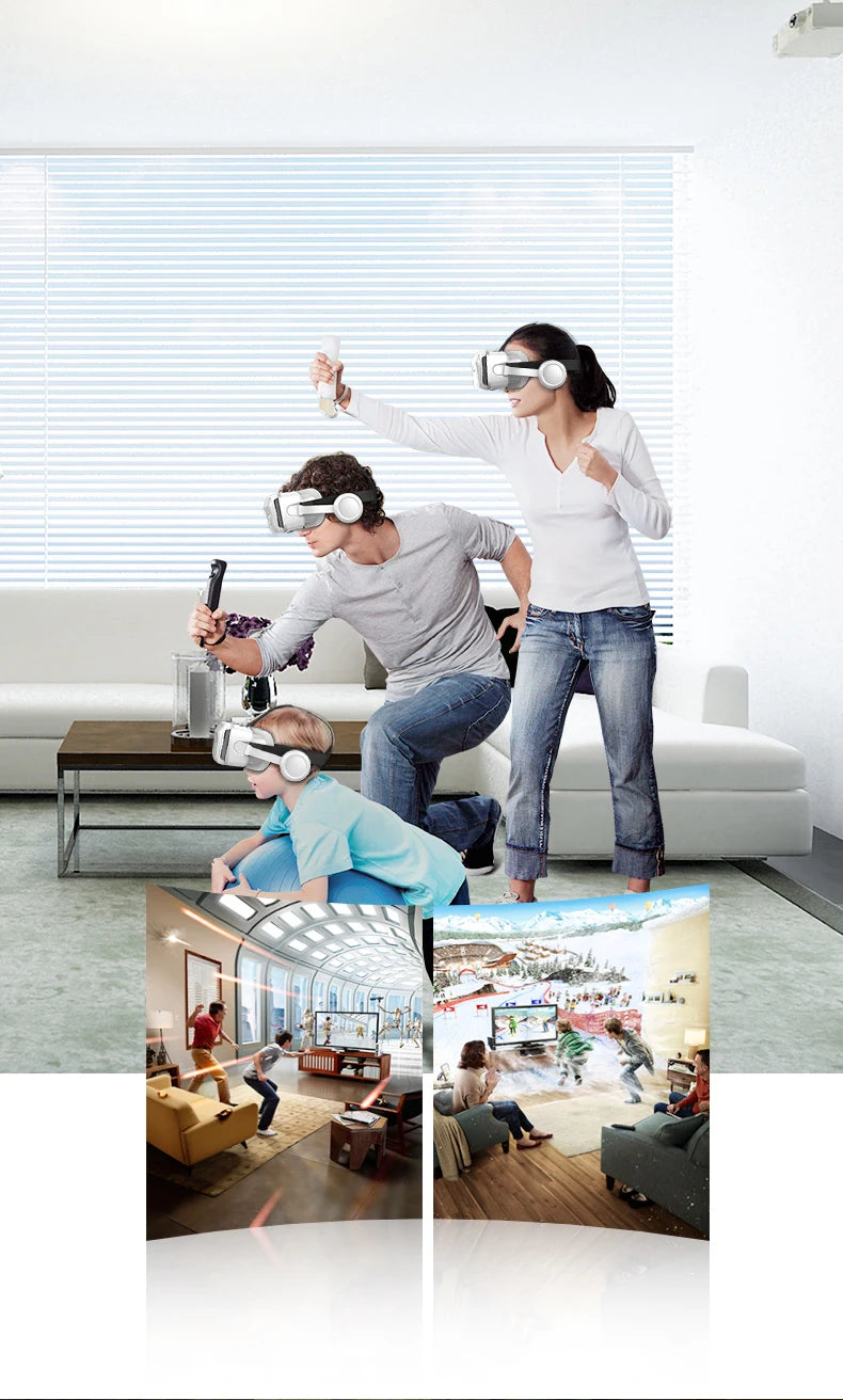 Shinecon Viar Virtual Reality VR Glasses Headset 3D Device Helmet Goggles Lenses For Smartphone Smart Phone Game Cell Mobile Set