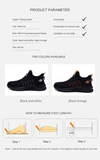 Arbeitssicherheitsschuhe Sommer Atmungsaktiv Herren Air Cushion Arbeitsschutzschuhe Anti-Durchstich Arbeitsschuhe Herren Stahlkappenschuhe
