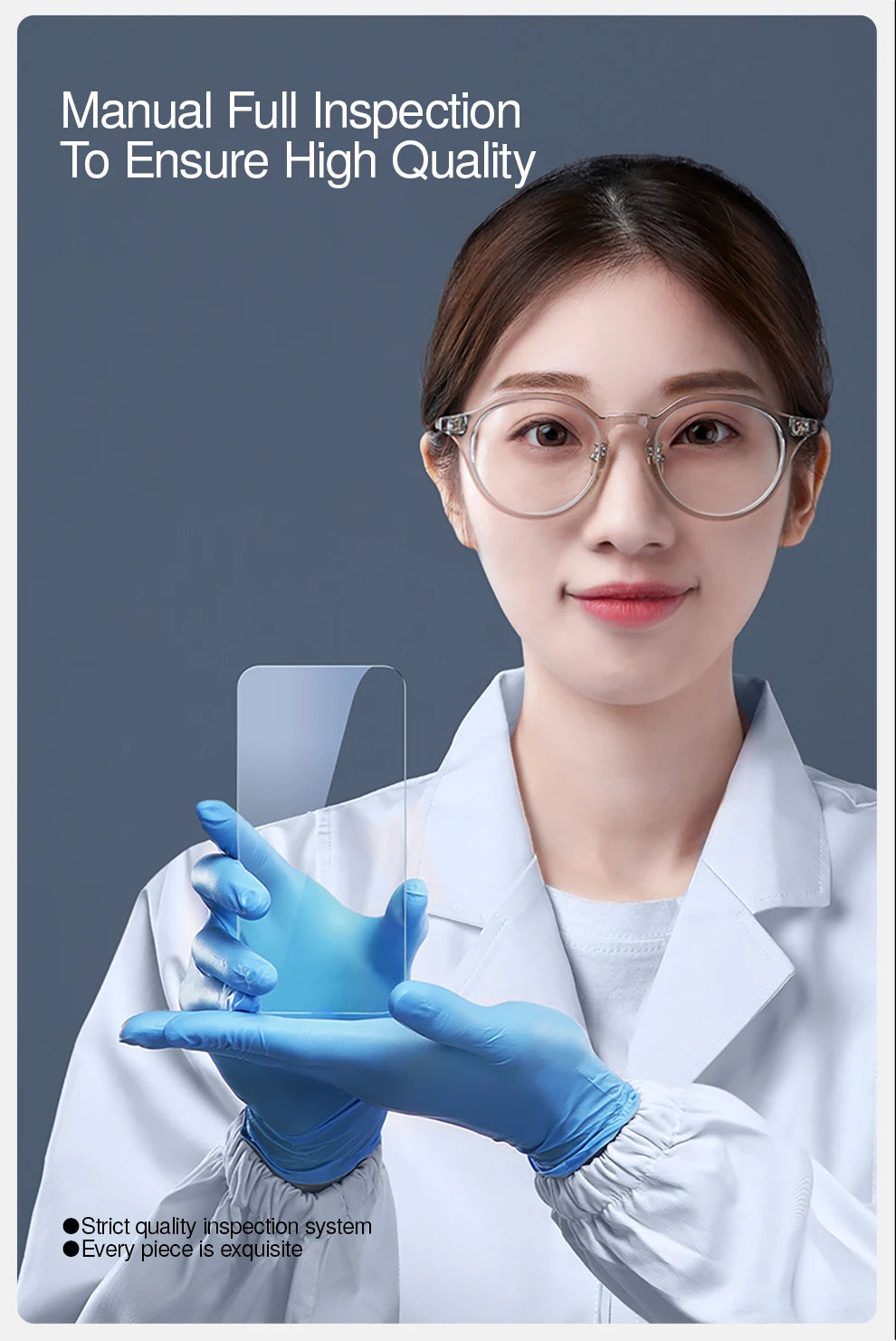 SmartDevil 2 Stück Displayschutzfolie für Vivo X200 Pro Mini X300 HD Anti-Blaulicht Gehärtetes Glas Nicht vollflächig Anti-Fingerabdruck