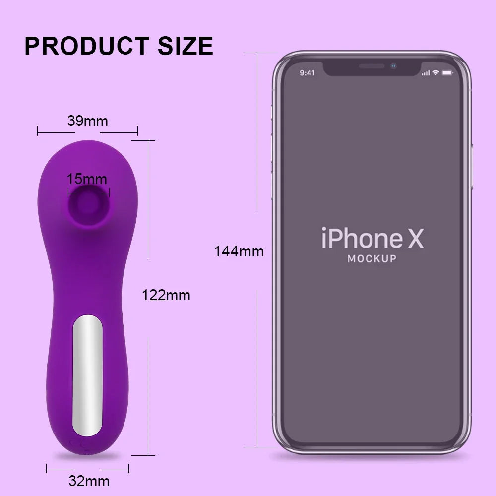 Adult Supplies Sucker Clitoris Sucking Vibrator for Women Clit Oral Stimulator Nipple Vagina Sex Toys Female Masturbator Product