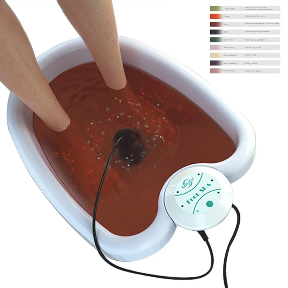 Detox Ionic Foot Spa Bath Machine Massage Foot Ionic Detoxification Relieves Fatigue Promote Good Health And Full for Vitality Main image