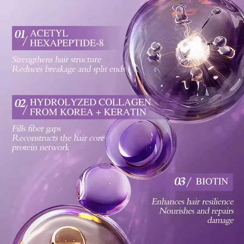 Magische Keratin Haarmaske 5 Sekunden Reparatur Beschädigtes Frizziges Haar Weich Glatt Glänzend Nährende Tiefenwirksame Feuchtigkeit Haarpflegeprodukt