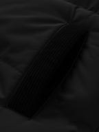 Herren-Kapuzenjacke aus Baumwolle, winterlich verdickt und warm, winddicht und kältebeständig, schlicht und vielseitig als Arbeitskleidung
