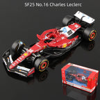 Bburago 1:43 2025 F1 Legierungsauto Modell Formel Racing Die Cast Spielzeug SF25 RB21 W16 MCL39 Red Bull Mercedes Ferrari McLaren