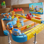 Magnetischer Zug Spielzeug für Jungen Spur 1:64 Elektrische Schiene DIY Magische Fahrzeug Modell Spielzeug Bildung 3 Jahre Kinder Geschenke
