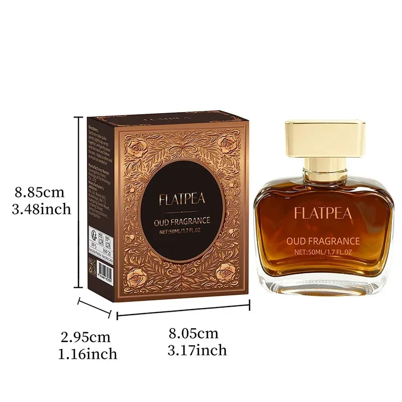 Arabian Brand Parfüm Hochwertiges Herrenparfüm Moschus-Oud und Zedernholz Holziger Duft Lang anhaltend und charmant Eau de Toilette für Herren