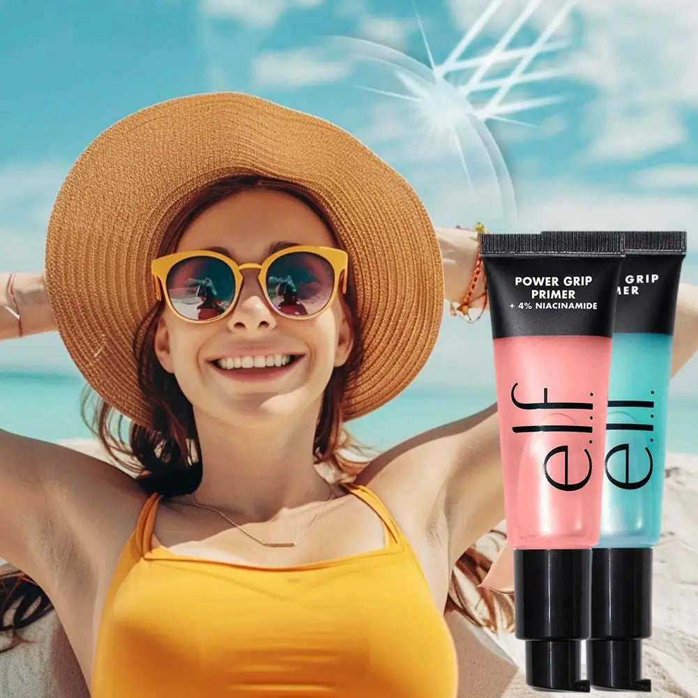 Hochgradig feuchtigkeitsspendendes Make-up-Basis-Gel, Isolationsgrundierung für trockene Haut, erfrischend, leicht einzuziehen, kein Puder klebend, natürliches Make-up