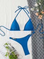 Sexy Micro Bikini 2026 Damen Ketten Badeanzug Damen Bademode Tanga Bikini Set Brasilianischer Zweiteiler Badeanzug Strandbekleidung Bademode