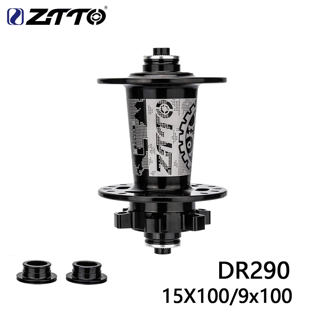 ZTTO MTB 32 Loch Scheibenbremsnabe Vorderradnabe 6-Loch Boost Nabe 15x110 Steckachse 15x100 32H Maza 9x100 QR gedichtete Lager
