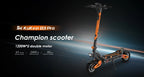 KuKirin G3 Pro Adult Electric Scooter 1200W*2 Motor All-Terrain Escooter 10 Inch Tire 52V23.4Ah Battery E-Mountain E-Scooter
