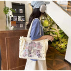 Neue Y2K Süße Japanische Ita Bag Lolita Mädchen Transparente Umhängetasche Große Kapazität Umhängetasche Lässige Tasche DIY Display Handtaschen