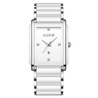 LIGE Mode Elegante Damenuhr Japanisches Uhrwerk Keramikarmband Luxus Damen Armband Quarzuhren Geschenke Reloj Mujer