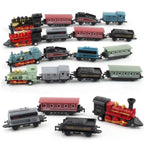 Auto Fahrzeuge Retro Dampfzug Rückziehmodell Diecast 1:60 Legierung Spielzeugzug Kinder Spielzeug Set für Jungen Geschenke Kindergeburtstag