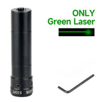 Outdoor Rotpunkt-Rot-/Grün-Laservisier Jagdzubehör Sport-Weitdistanz-Laserkalibrator für 11/20mm Schiene