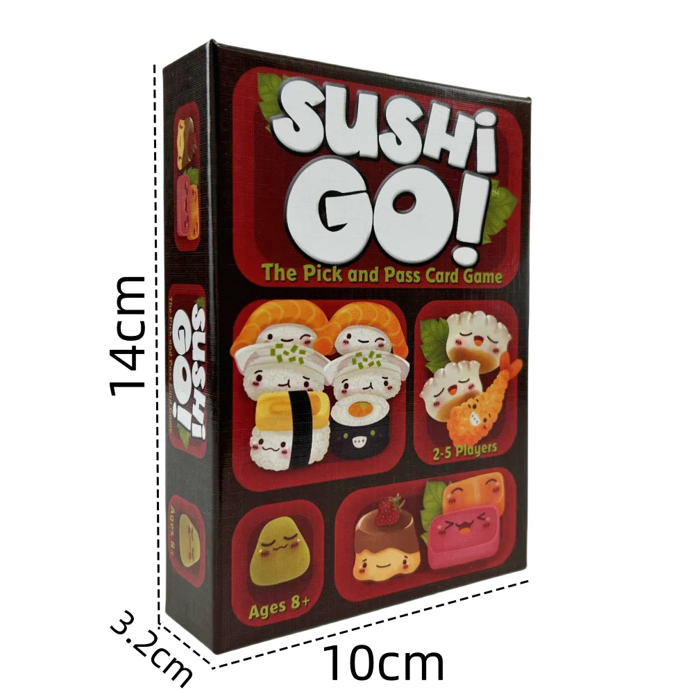 Sushi Go Party Familienspiel Kartenspiel,Lustiges Kartenspiel,Party-Deck