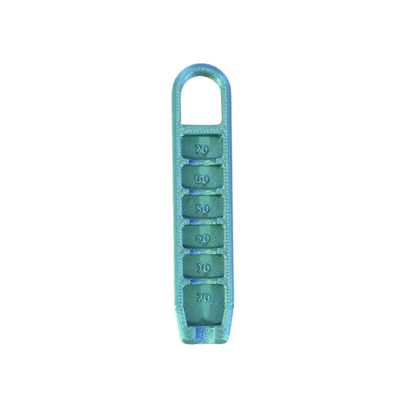 Golf Tee Elevator 3D Gedruckter Golf Tee Höhenmesser Tragbarer Tee Höhenversteller Präzise Platzierung bei 20-70mm Geschenk für Golfer