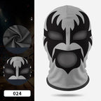 Boxmaske Wrestling Maske Elastische Milchseidenmaske Lycra Stoff Print Halloween Party Kostüm Partymaske