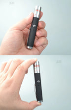 Tragbarer USB-Grünlaserpointer 2-in-1 Abnehmbare Lampenfassung Mini-Laserstift Sichtbarer Fokus Rote Kombination für die Jagd
