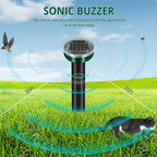 4/8X Solar-Vertreiber Solarbetrieben Ultraschall Sonic Maus Maulwurf Schädlings Nagetier Abwehr Vibrationswelle Garten Rasen Bauernhof Feld Außenbereich