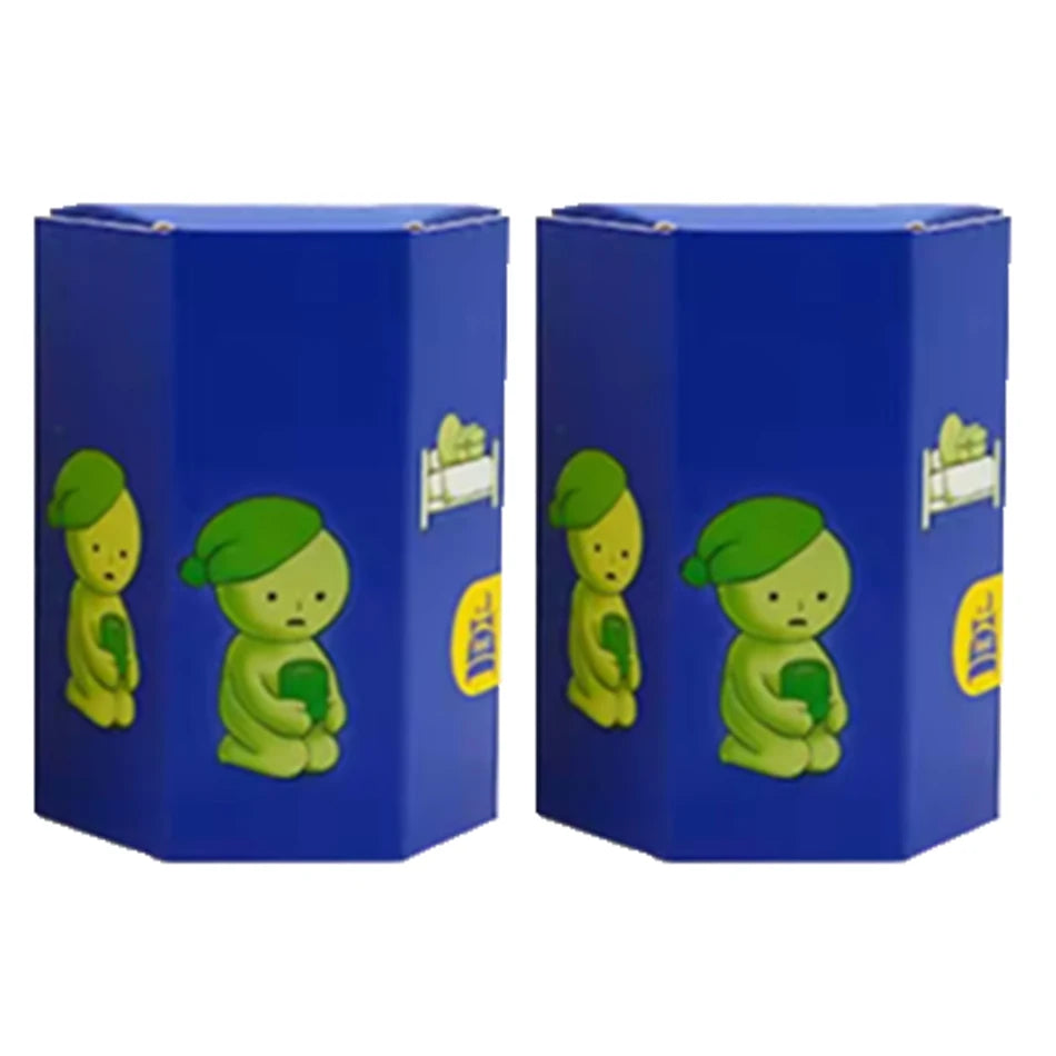 Eine Serie von Nachtleuchtenden Grünen Puppen Blind Mystery Box Actionfiguren Dekoration Desktop-Modell Spielzeug als Überraschungsgeschenk