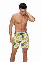 DATIFER 2026 neueste Mode Herren-Shorts Polyester Long Liner 2-in-1 Badeshorts Herren seitliche Reißverschlusstasche Strand Gym Badehose
