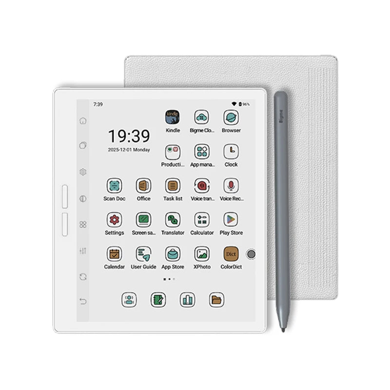 Bigme B751C S eReader 7''color e-ink electronic book, 300 ppi, 4+64GB, Android 14 OS built-in Google Play, Portable eBook Tablet Main image